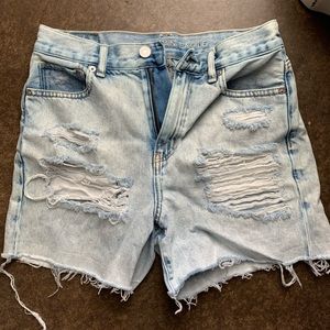 Mom shorts high waisted
